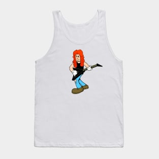 Megadave in the 1930s rubberhose Cuphead cartoon style Tank Top